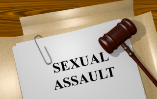 Sexual assault document with gavel - Chicago Criminal Defense Attorney
